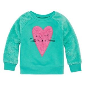 Long Sleeve Critter Sweatshirt Toddler  3t